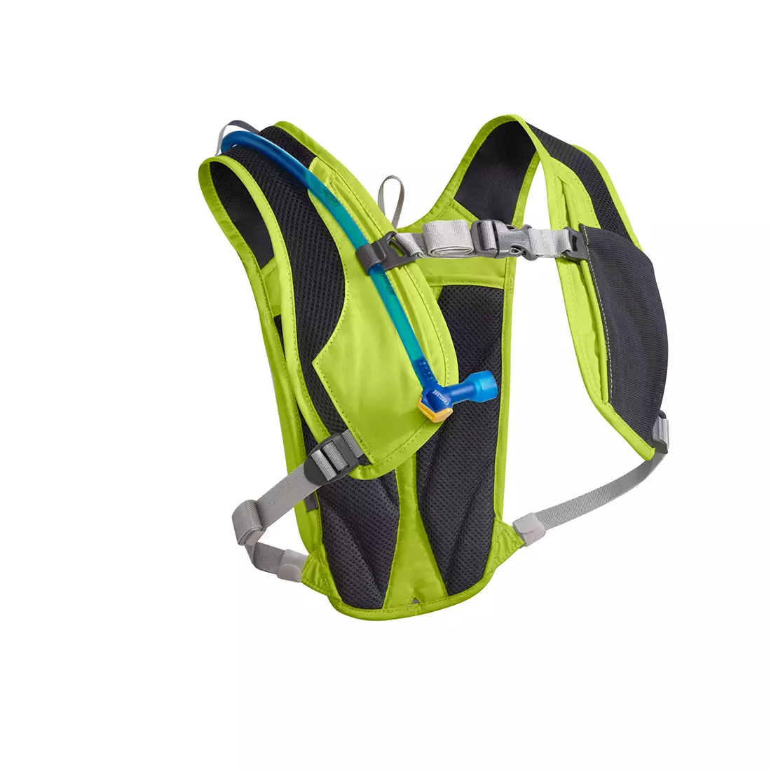 CAMELBAK backpack with water bladder Dart 50 oz / 1.5 L Lime Punch/Charcoal INTL 62355-IN SS16