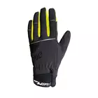 CHIBA RAIN TOUCH winter cycling gloves black-fluorine