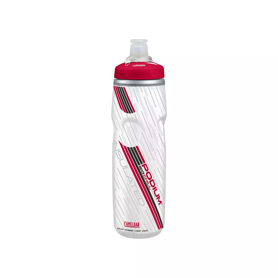 Camelbak SS17 thermal bicycle bottle Podium Big Chill 25oz/ 750 ml Red
