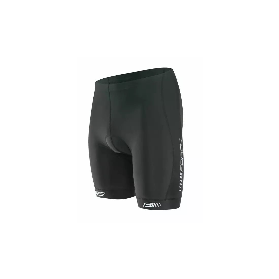 FORCE B20 men's cycling shorts, without suspenders 900315