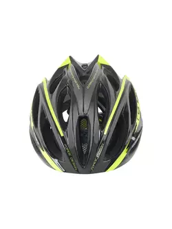 FORCE BULL Bicycle Helmet Black-Fluor