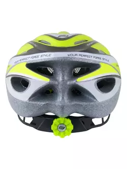 FORCE HAL bicycle helmet green fluor