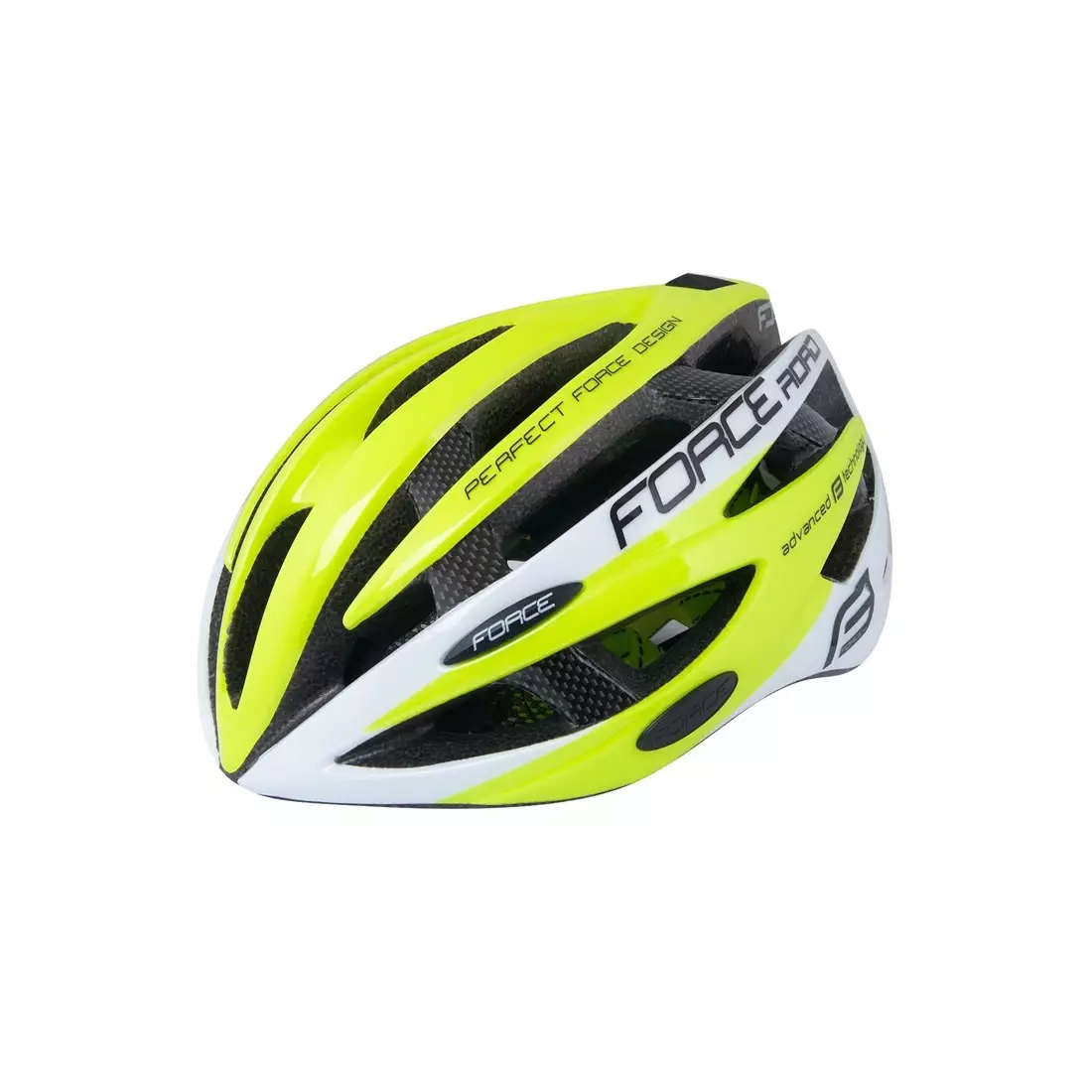 FORCE ROAD bicycle helmet, ROAD fluor 902626(27)