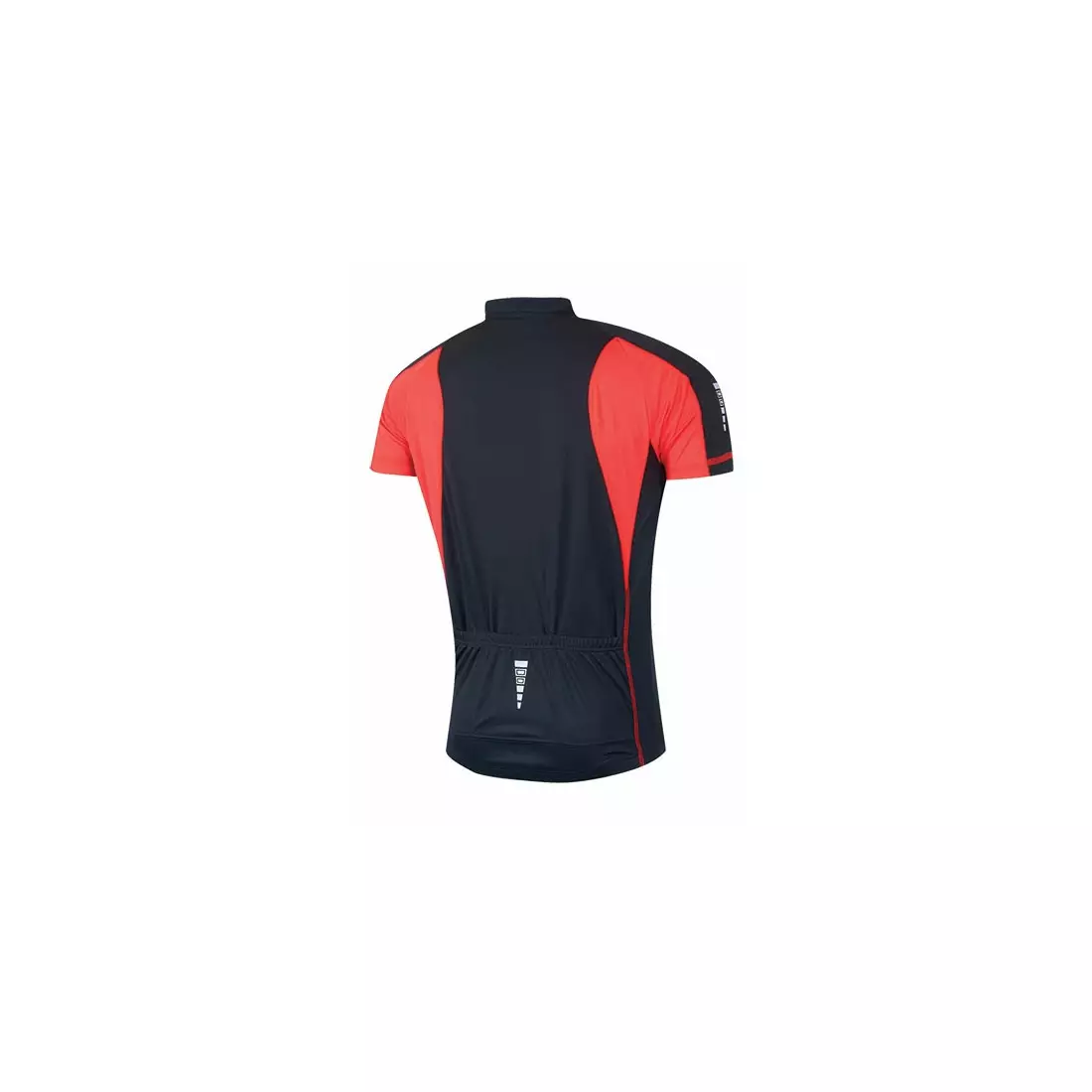 FORCE T10 cycling jersey, black and red 900102
