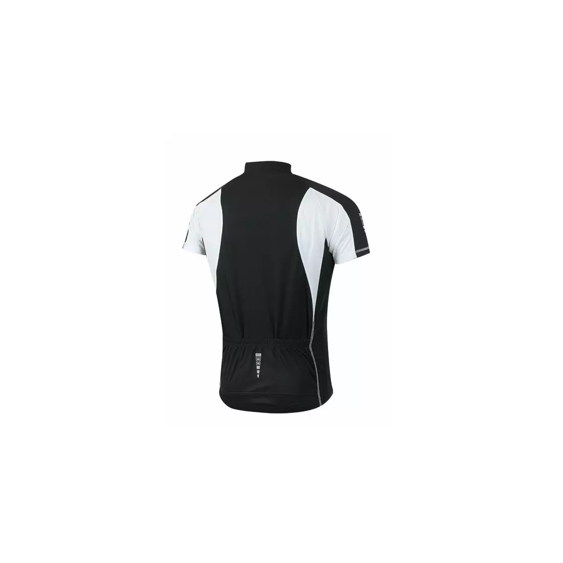 FORCE T10 cycling jersey black and white 900100