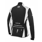 FORCE X71 women's softshell cycling jacket black and white 89991