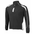 FORCE X72 men's softshell cycling jacket black-white 89992