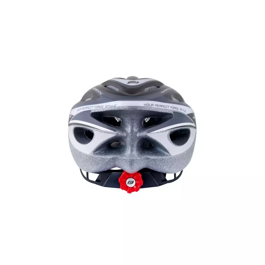 FORCE bicycle helmet HAL, black, 902475