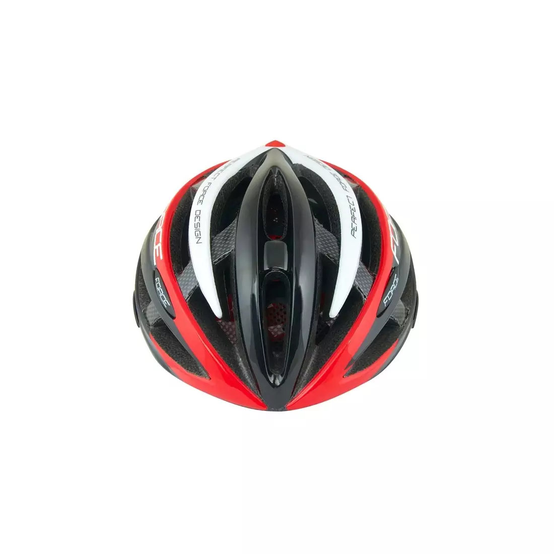 FORCE bicycle helmet ROAD, Red 902607