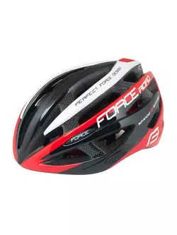 FORCE bicycle helmet ROAD, Red 902607