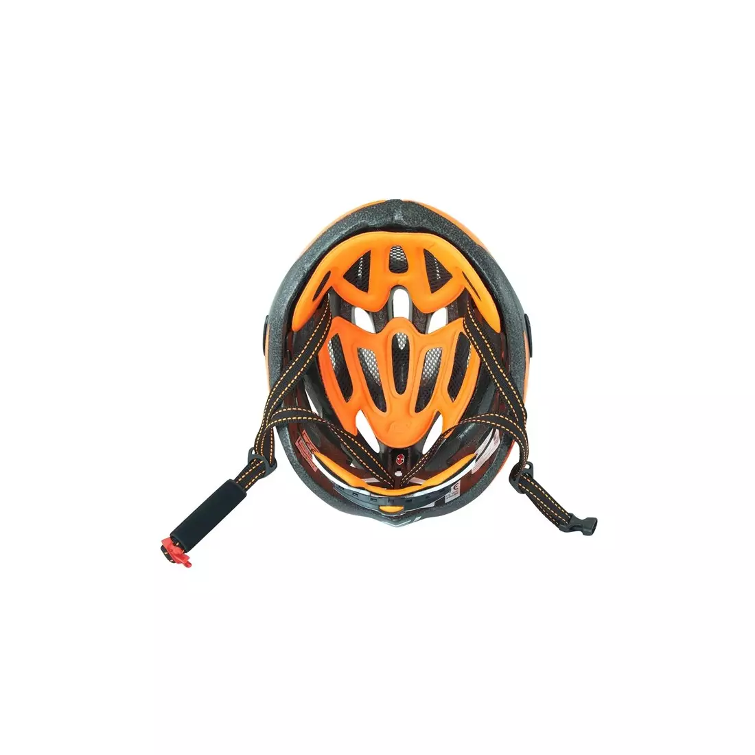 FORCE bicycle helmet, orange 902601(2)