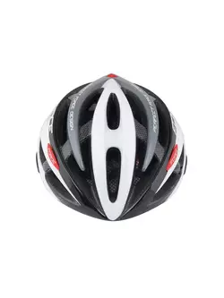 FORCE bicycle helmet, white and silver 902613(14)
