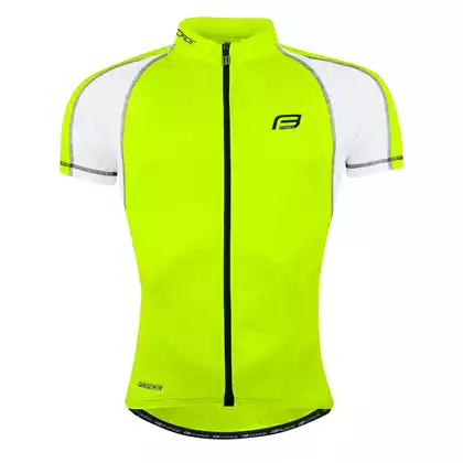 FORCE bicycle jersey T10, fluor - 900103