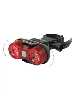 FORCE rear bicycle lamp OPTIC LED 0,5 W 45384