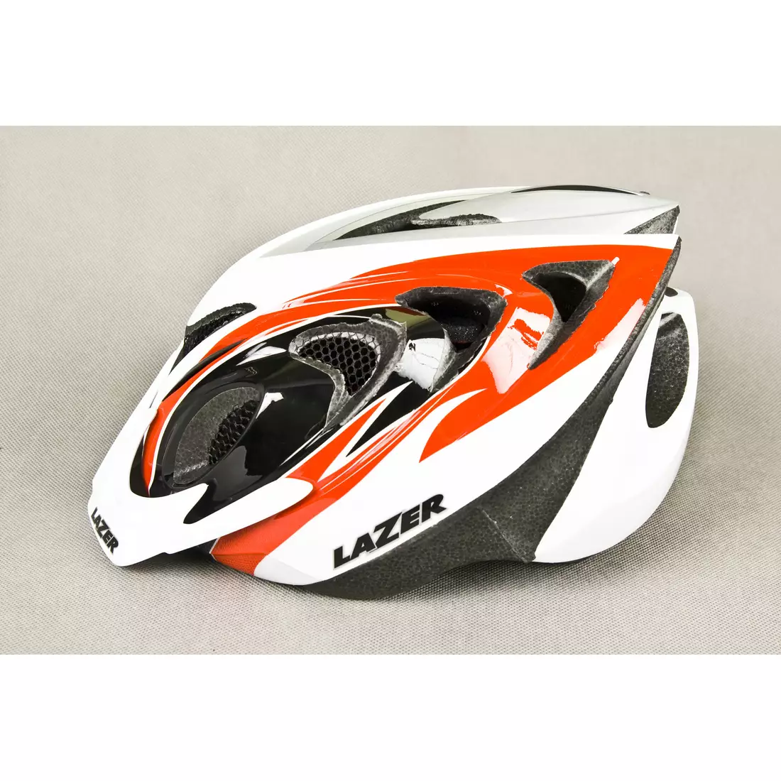 LAZER - 2X3M MTB bicycle helmet, color: red white black