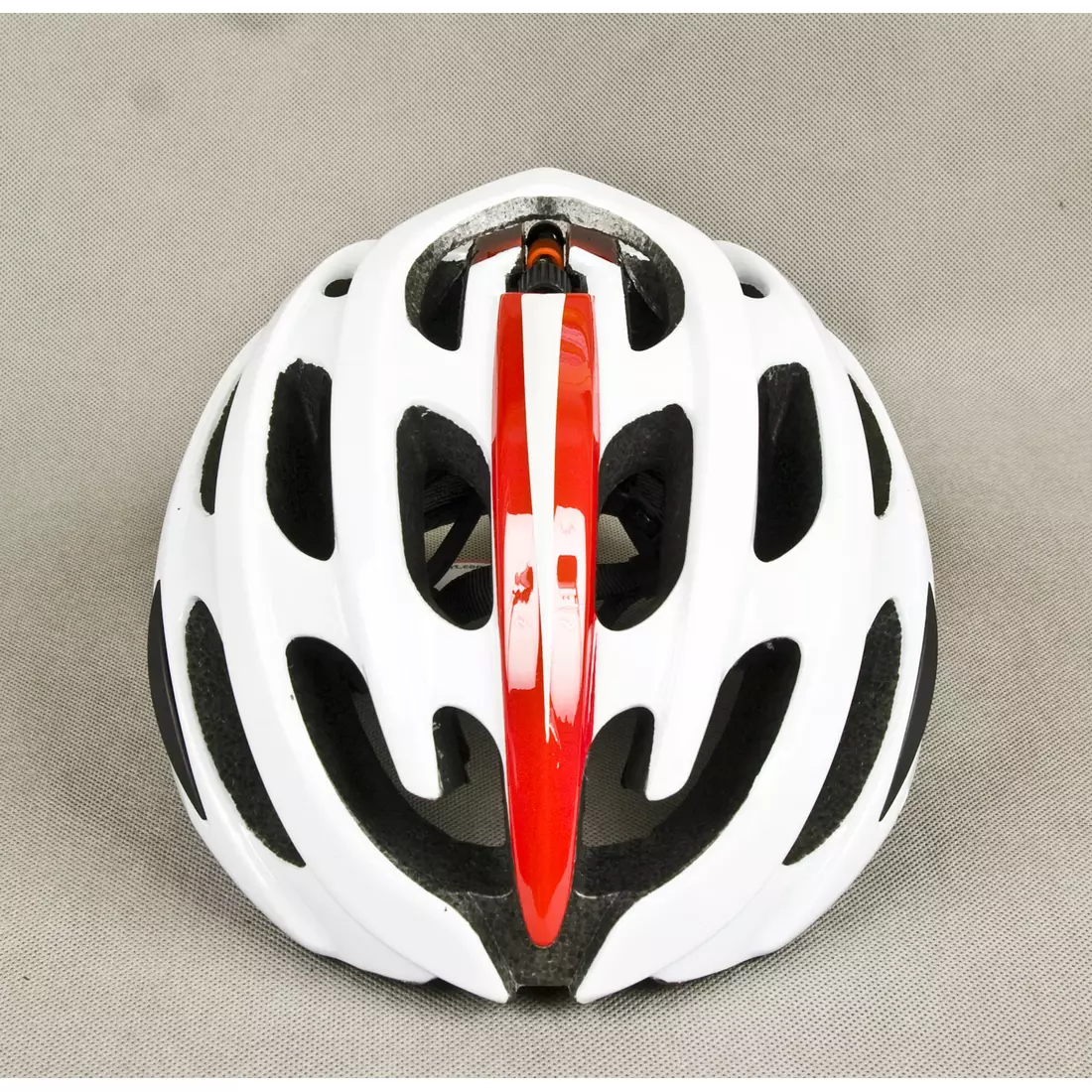 LAZER BLADE bicycle helmet white and red