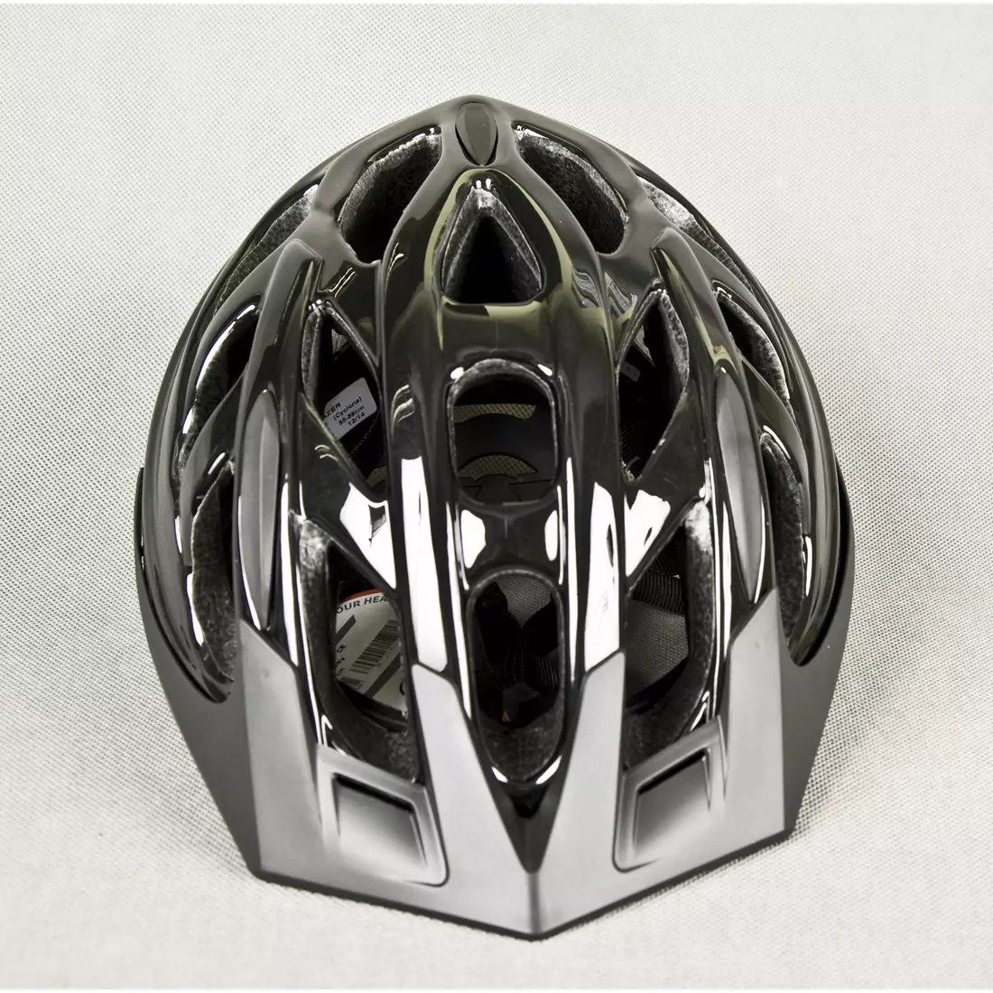 LAZER - CYCLONE MTB bicycle helmet, color: black glossy