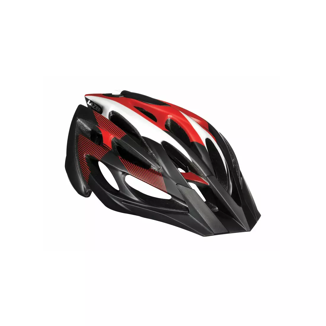 LAZER ROX bicycle helmet black-red