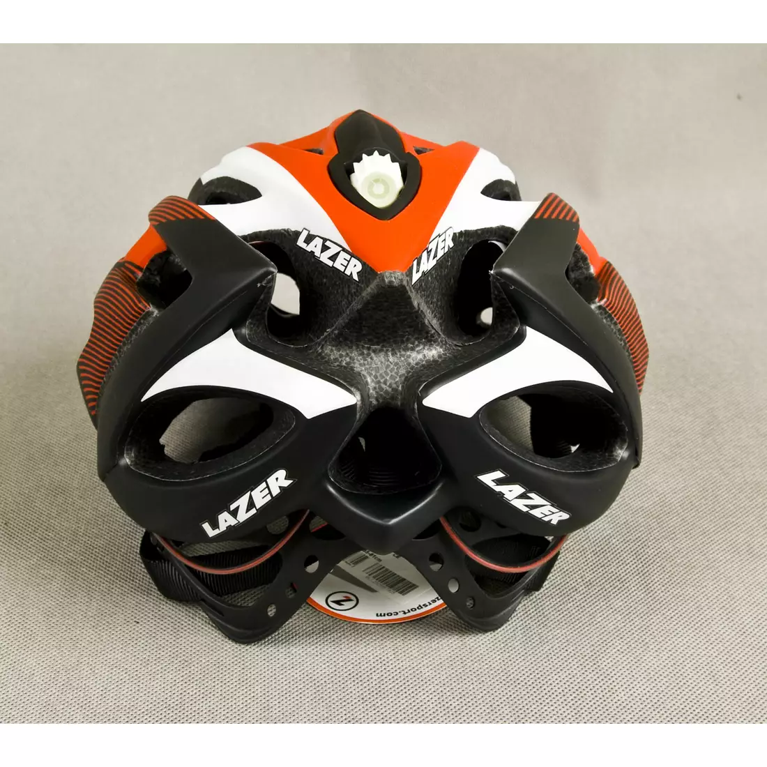 LAZER ROX bicycle helmet black-red