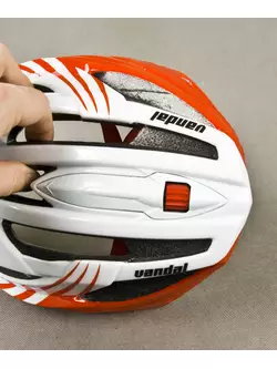 LAZER VANDAL MTB bicycle helmet red and white