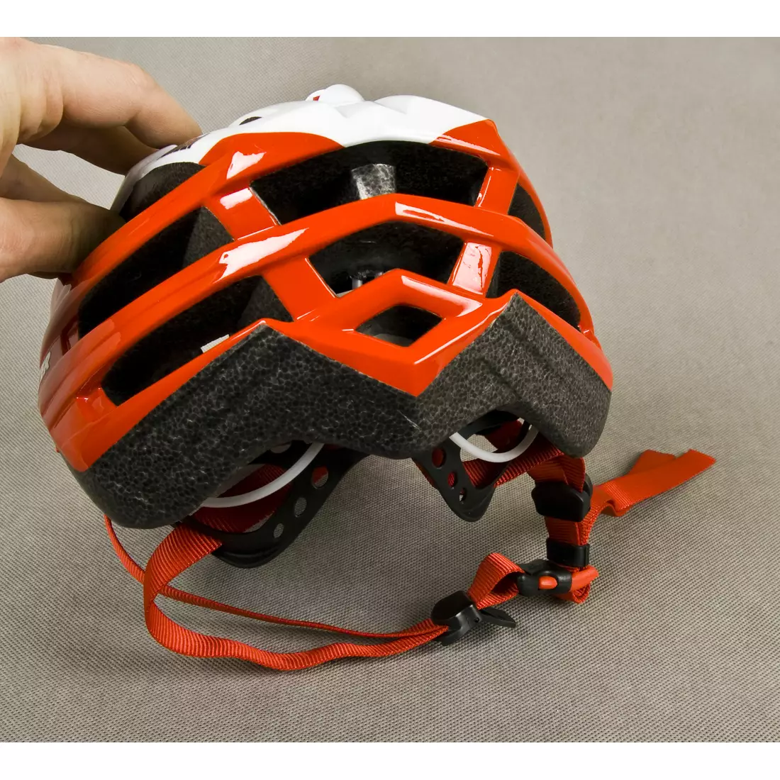 LAZER VANDAL MTB bicycle helmet red and white