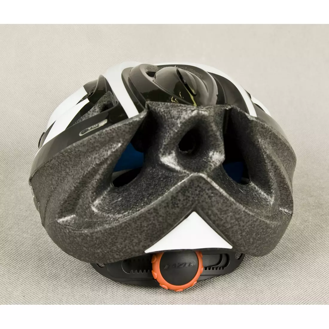 LAZER X3M MTB bicycle helmet, black and silver