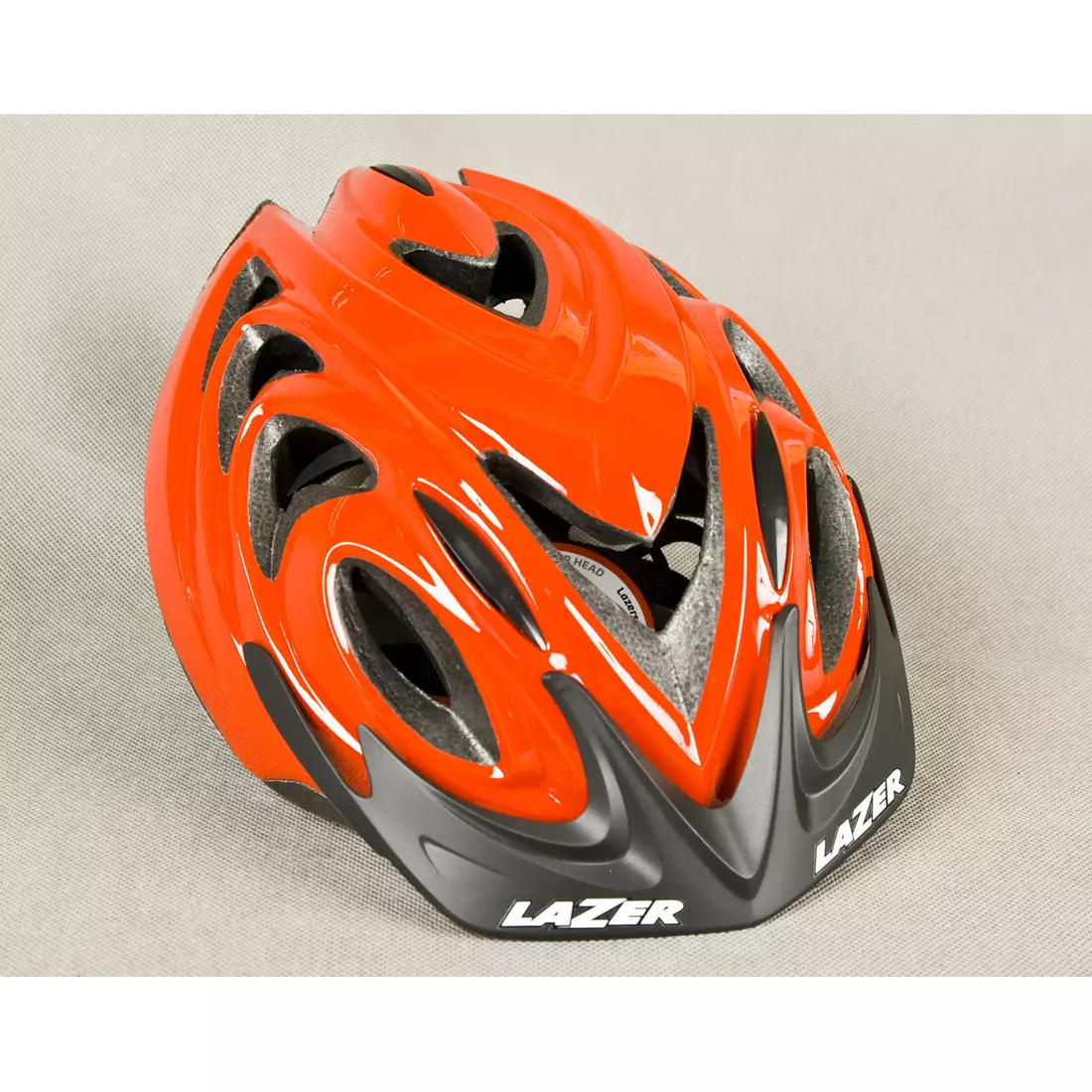 LAZER X3M MTB bicycle helmet, red