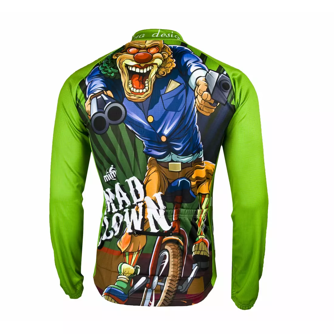MikeSPORT DESIGN MAD CLOWN men's cycling sweatshirt