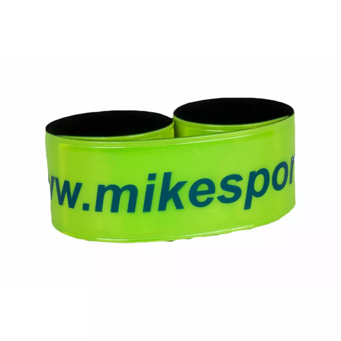 Mikesport - reflective armband. logo - fluorine
