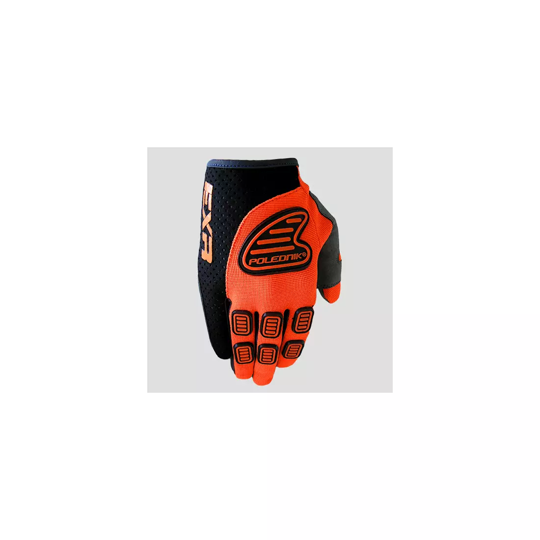 POLEDNIK EXR cycling gloves, color: orange