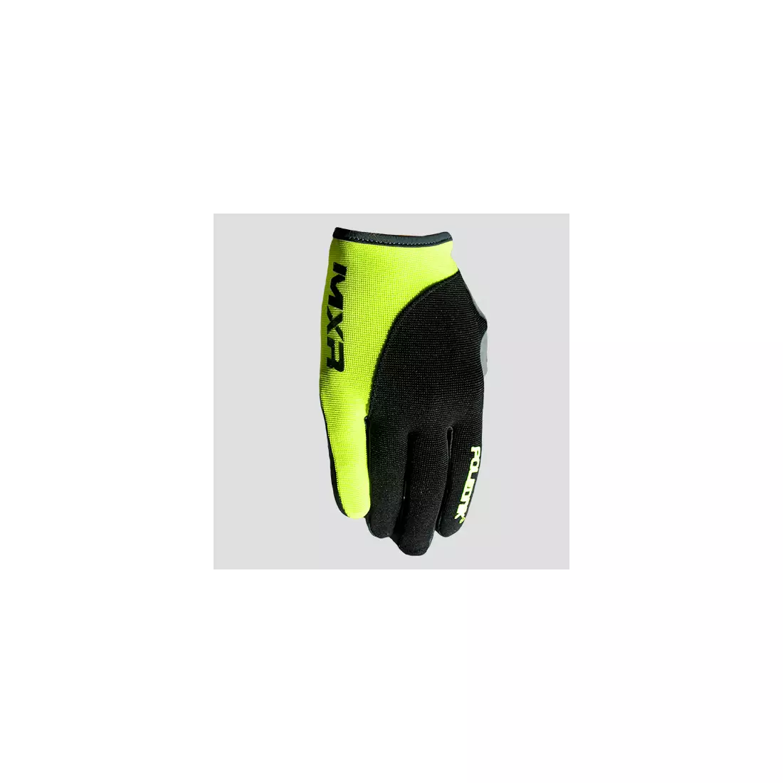 POLEDNIK MXR cycling gloves, color: fluorine
