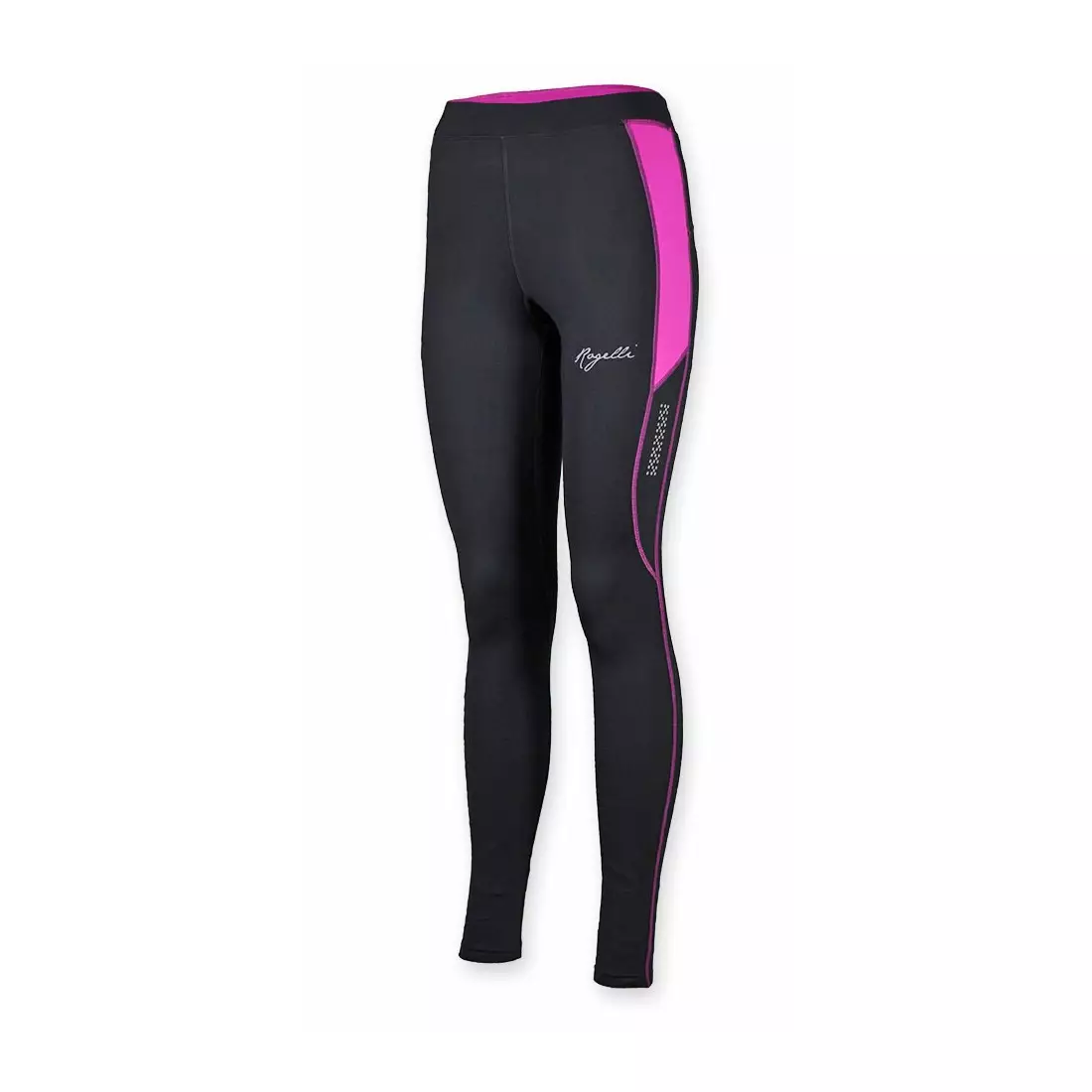 ROGELLI ADELA insulated women's running pants 840.750, black and pink