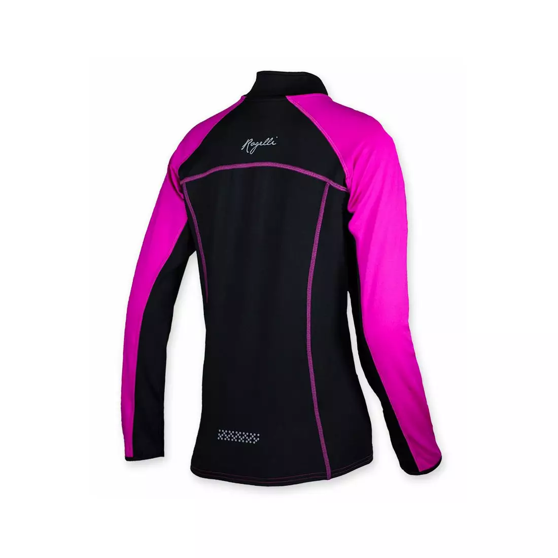 ROGELLI ALENA women's running sweatshirt 840.650 black-pink