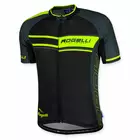 ROGELLI ANDRANO cycling jersey, black-fluorine
