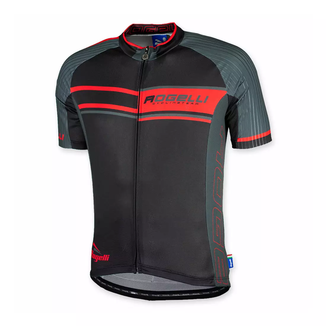 ROGELLI ANDRANO cycling jersey, black-red