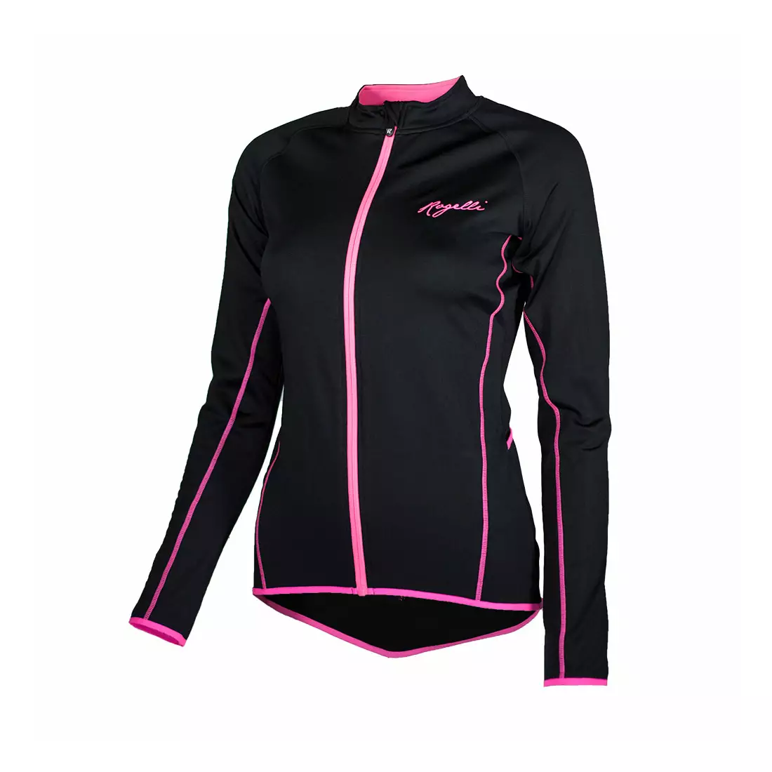 ROGELLI BENICE women's cycling sweatshirt 010.003 black-pink