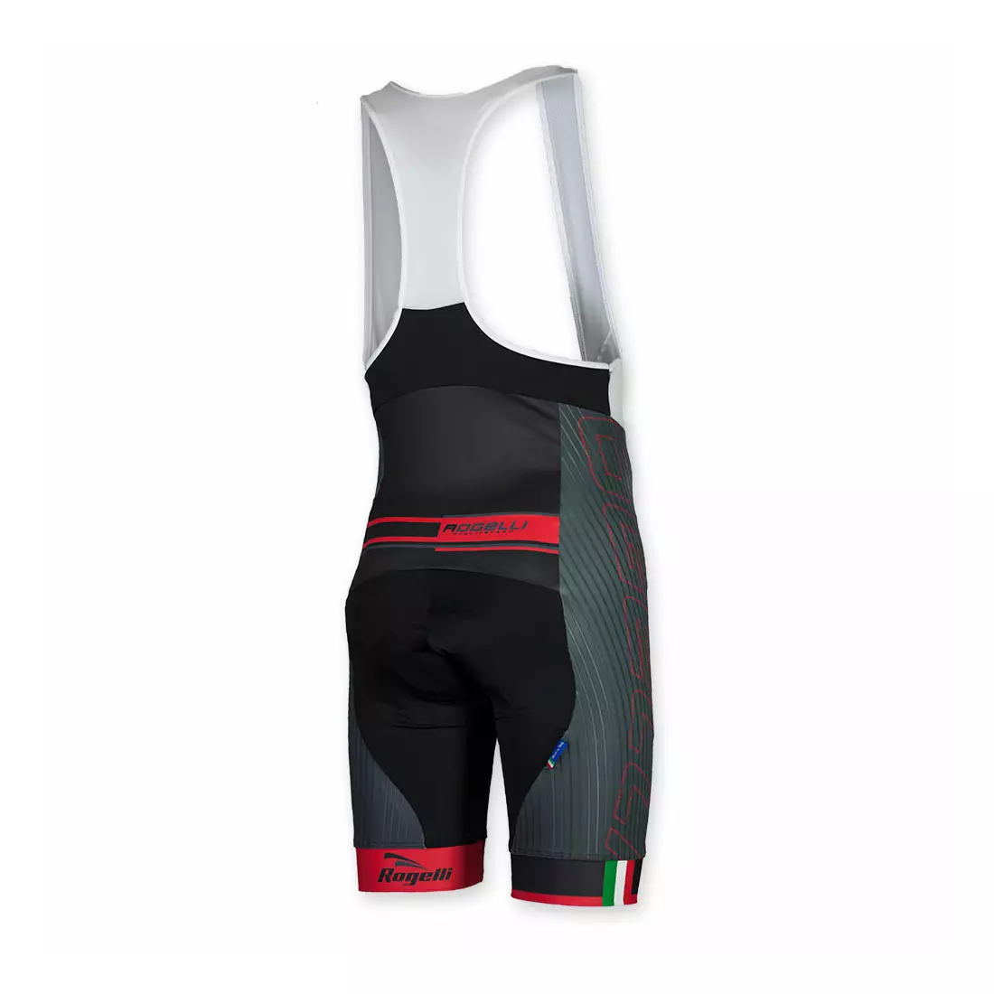 ROGELLI BIKE 002.438 ANDRANO men's cycling shorts, color: black and red