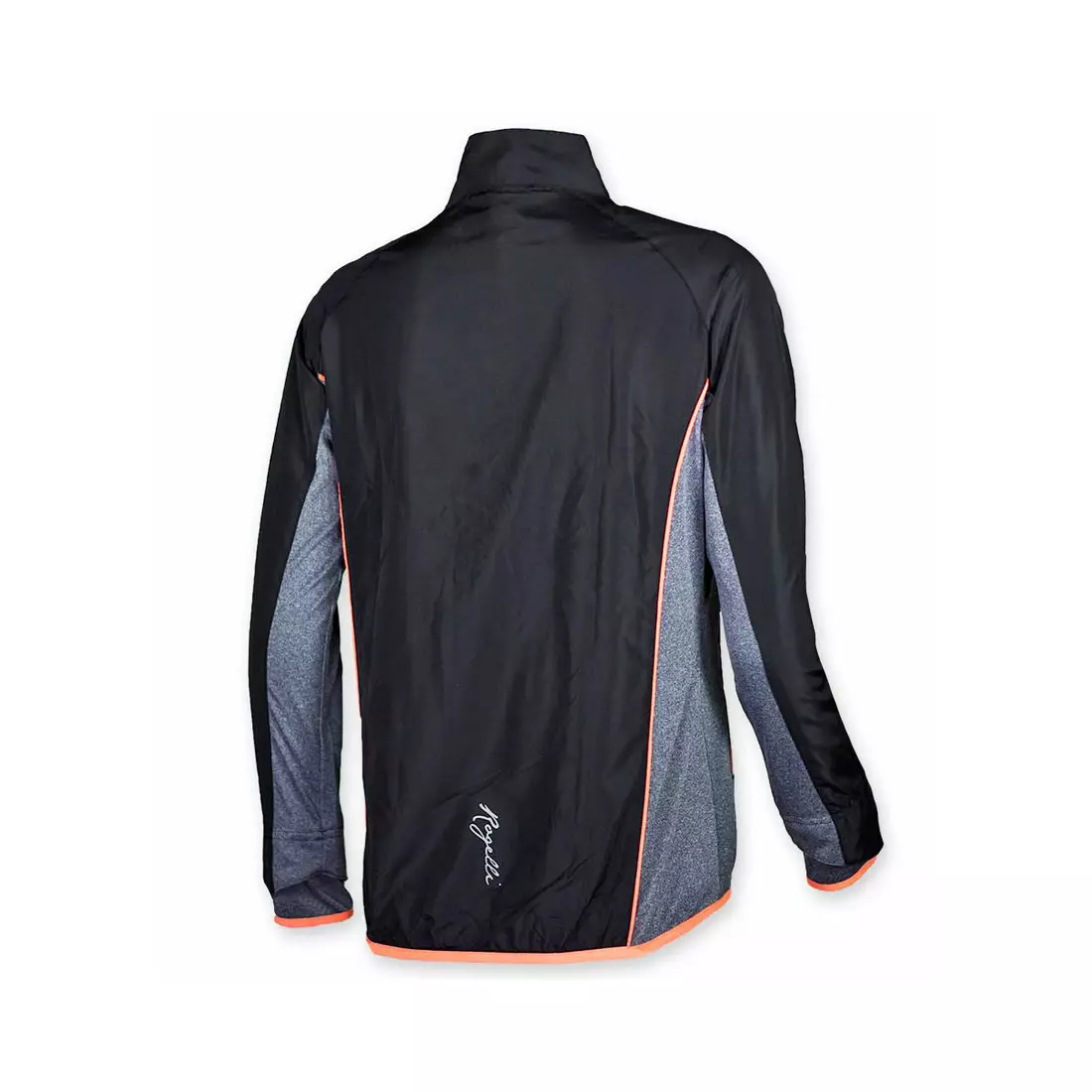 ROGELLI MARITA - women's running jacket, windbreaker 840.860 - black and pink (coral)
