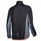 ROGELLI MARITA - women's running jacket, windbreaker 840.860 - black and pink (coral)
