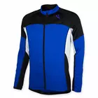 ROGELLI RECCO lightly insulated blue cycling sweatshirt