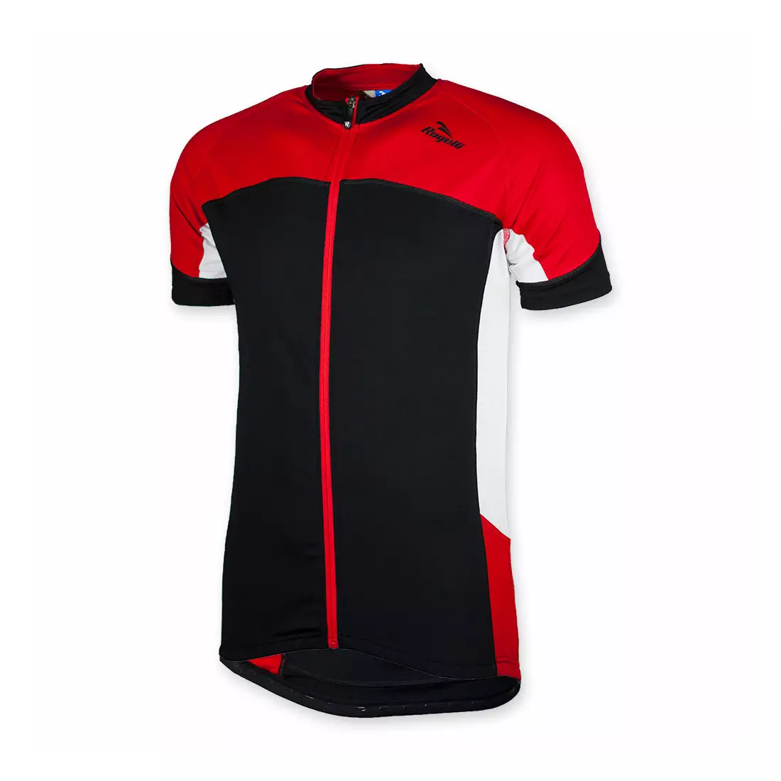 ROGELLI RECCO men's cycling jersey, black and red