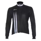 ROGELLI USCIO winter cycling jacket WINDTEX black-gray
