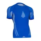 TERVEL OPTILINE LIGHT MOD-02 men's thermal T-shirt K/R, blue and white
