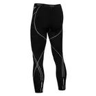 TERVEL OPTILINE men's thermoactive pants OPT3004, black and gray