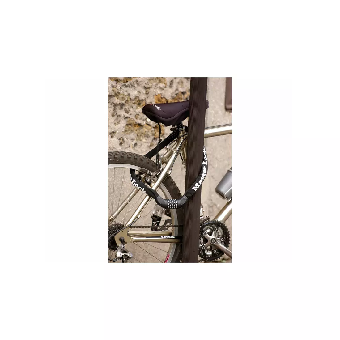 Bicycle clasp MASTERLOCK QUANTUM 8392 CHAIN 8mm 40mm 90cm CODE  black MRL-8392EURDPRO SS16