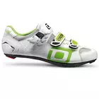 CRONO CLONE NYLON - road cycling shoes - color: white/green