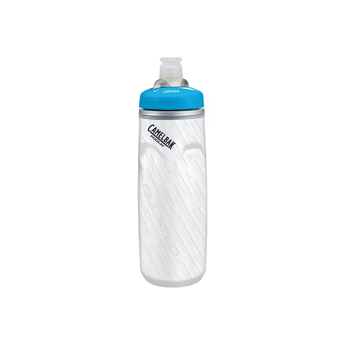 Camelbak SS17 Podium Chill Thermal Cycling Water Bottle 21oz / 620ml Atomic Blue/Logo