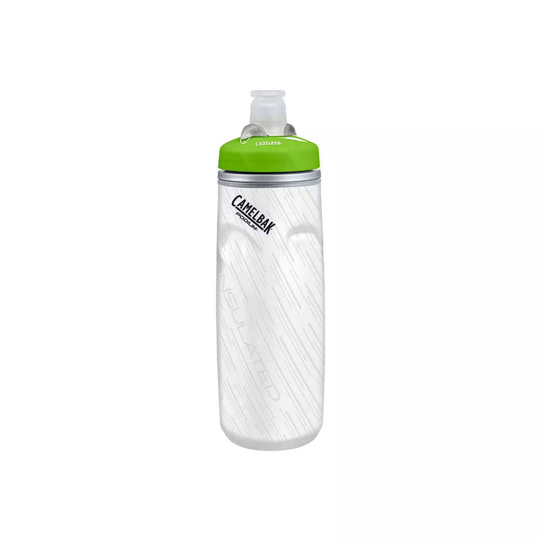 Camelbak SS17 Podium Chill Thermal Cycling Water Bottle 21oz / 620ml Sprint Green/Logo