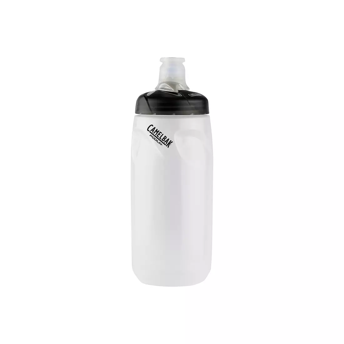 Camelbak SS17 Podium bicycle water bottle 21oz / 620 ml Clear/Logo