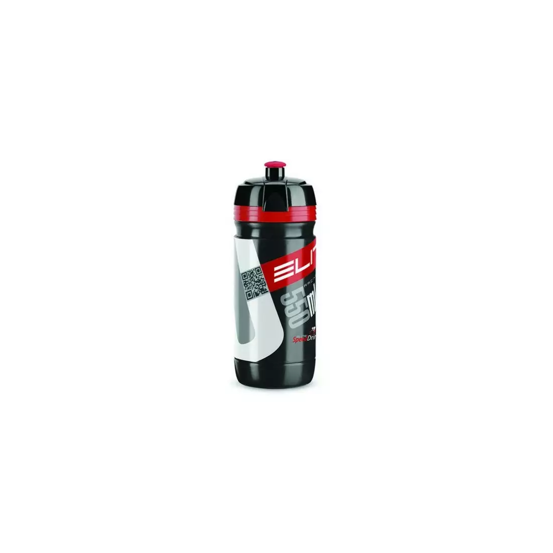 ELITE Bottle Corsa EL00914238 Black-Red Logo 550ml SS17